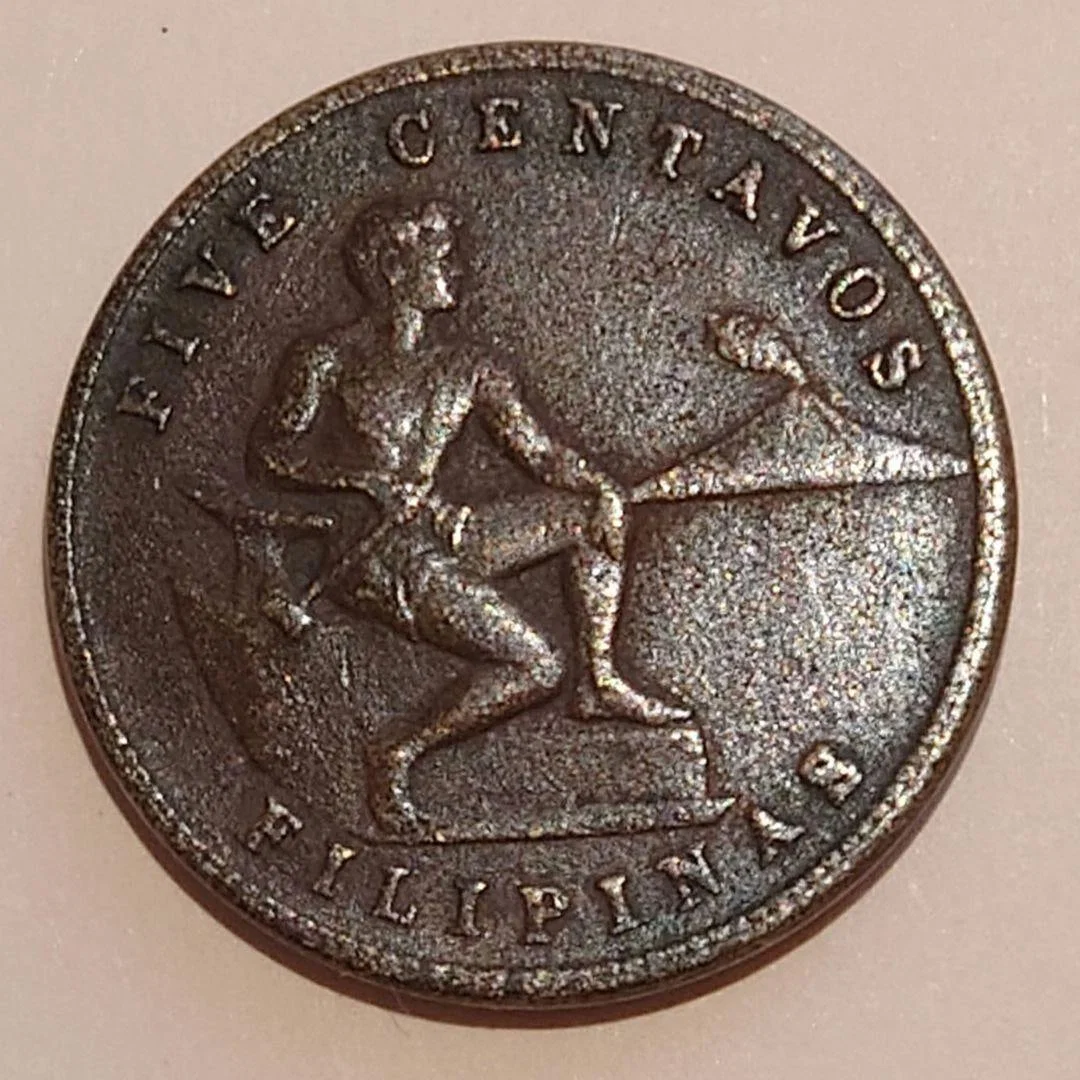 5 Centavos, Philippines under American control, 1944