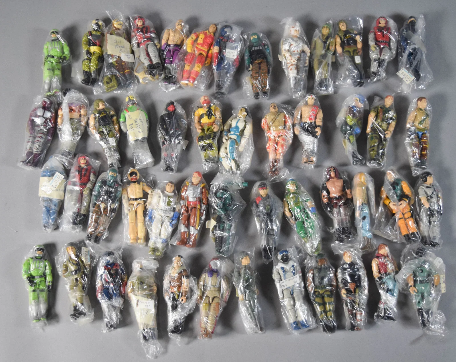 50 G.I. Joe Real American Hero Action Figures