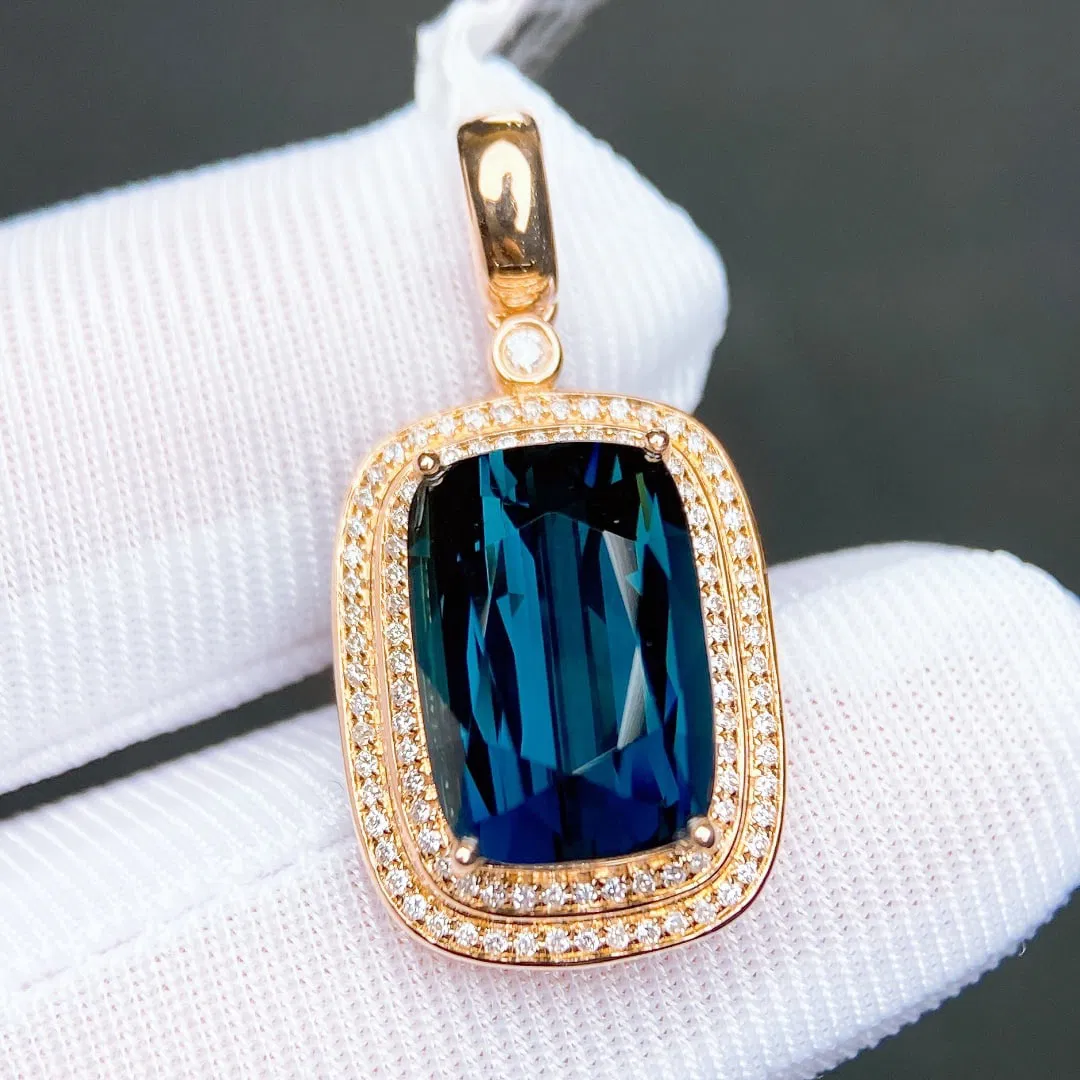 6.25Ctw Natural Tourmaline Necklace