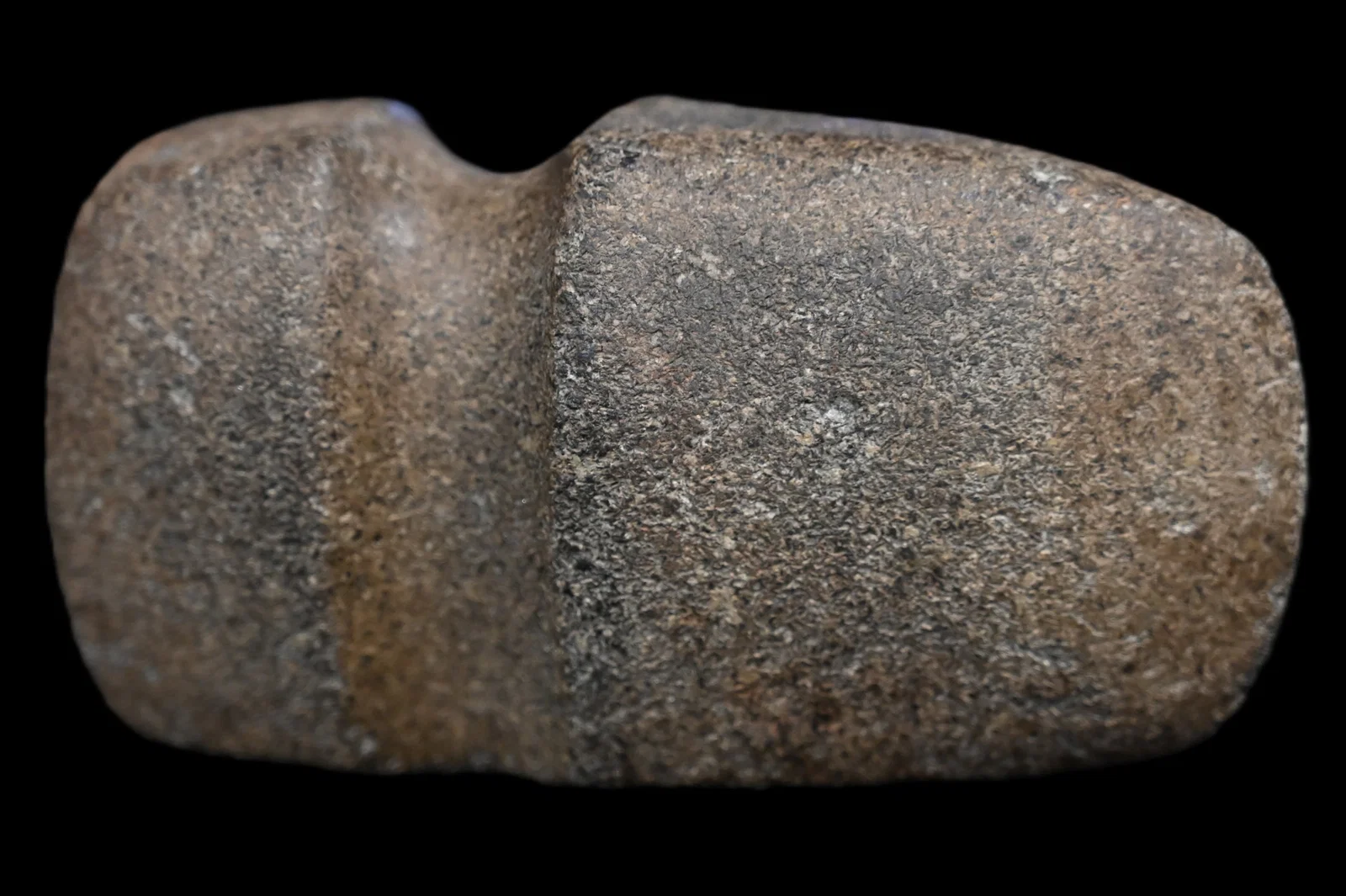 6" Granite 3/4 Groove Axe Found in Butler Co. Illinois by Richard Lawrence and comes with a Ryan Kee