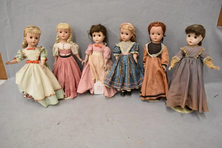 (6) MDME ALEXANDER DOLLS