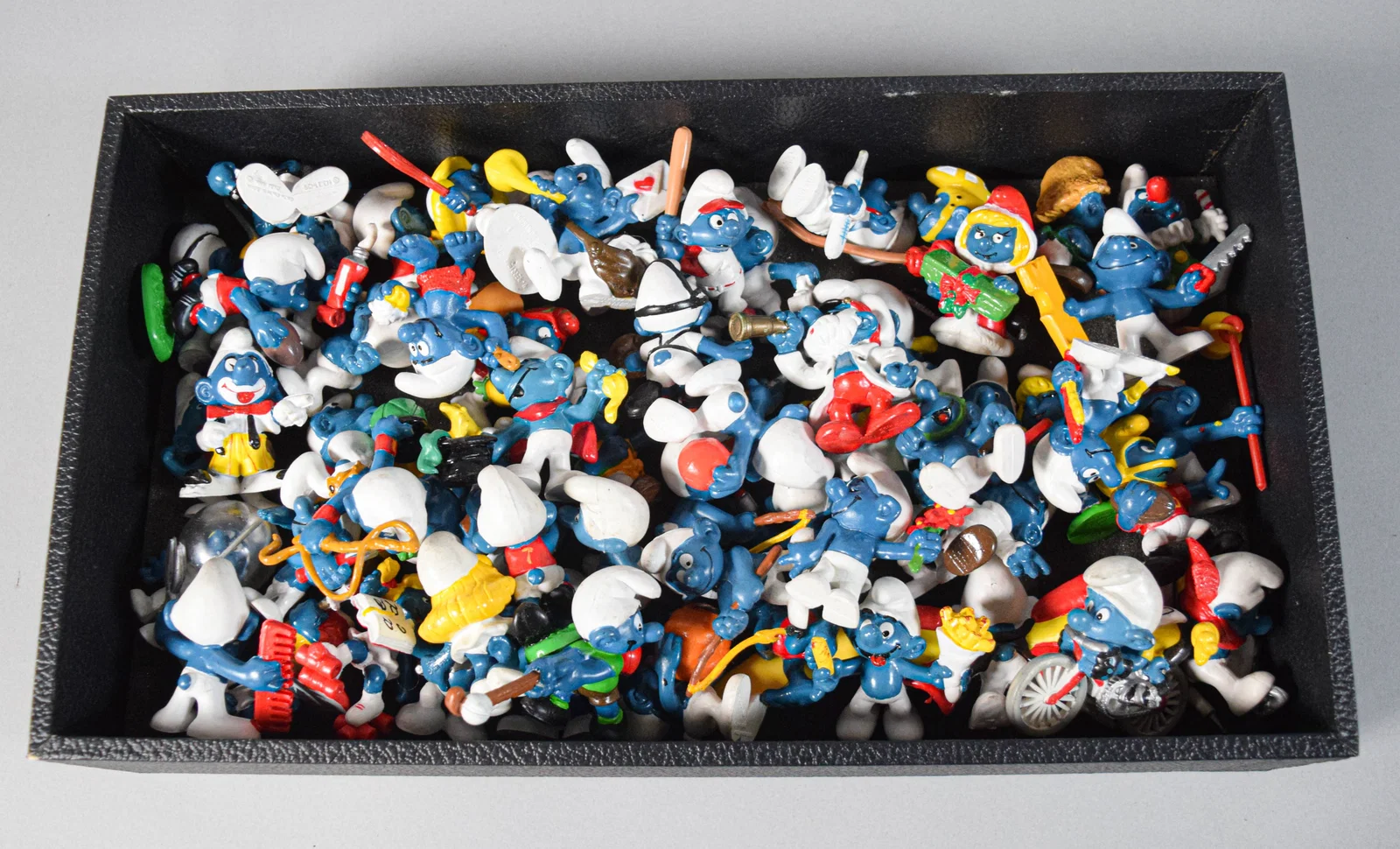 60+ Vintage Smurf PVC Figurines c. 1970s-1990s