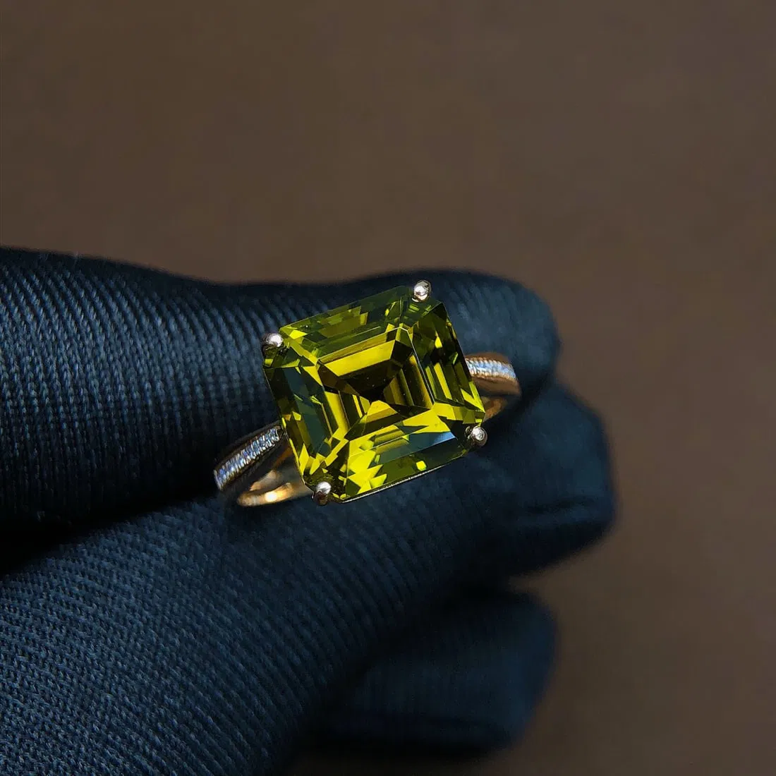 7.37Ctw Natural Tourmaline Ring