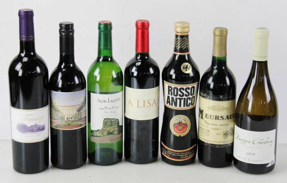 (7) Assorted Wines, Meursault, Malbec, Pinot Grigio, etc.