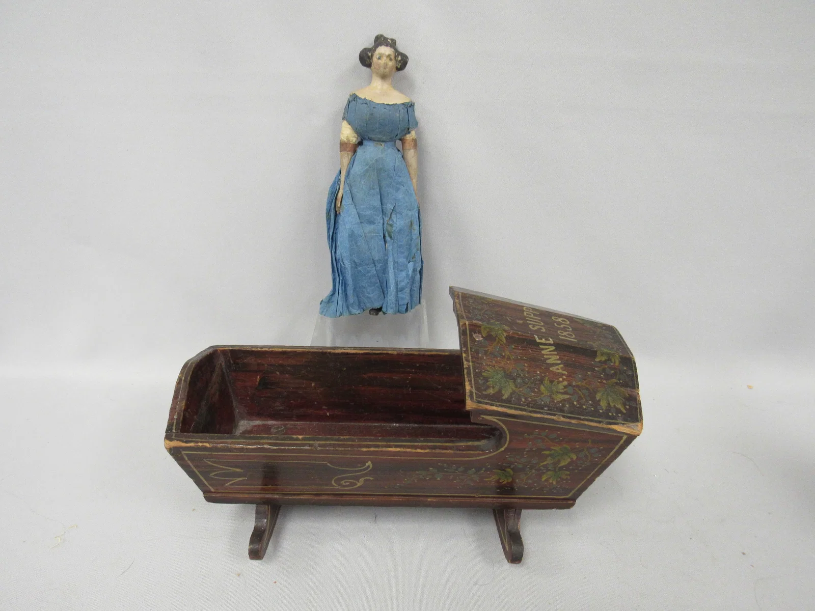 8 IN. MILLINERS MODEL TYPE DOLL: