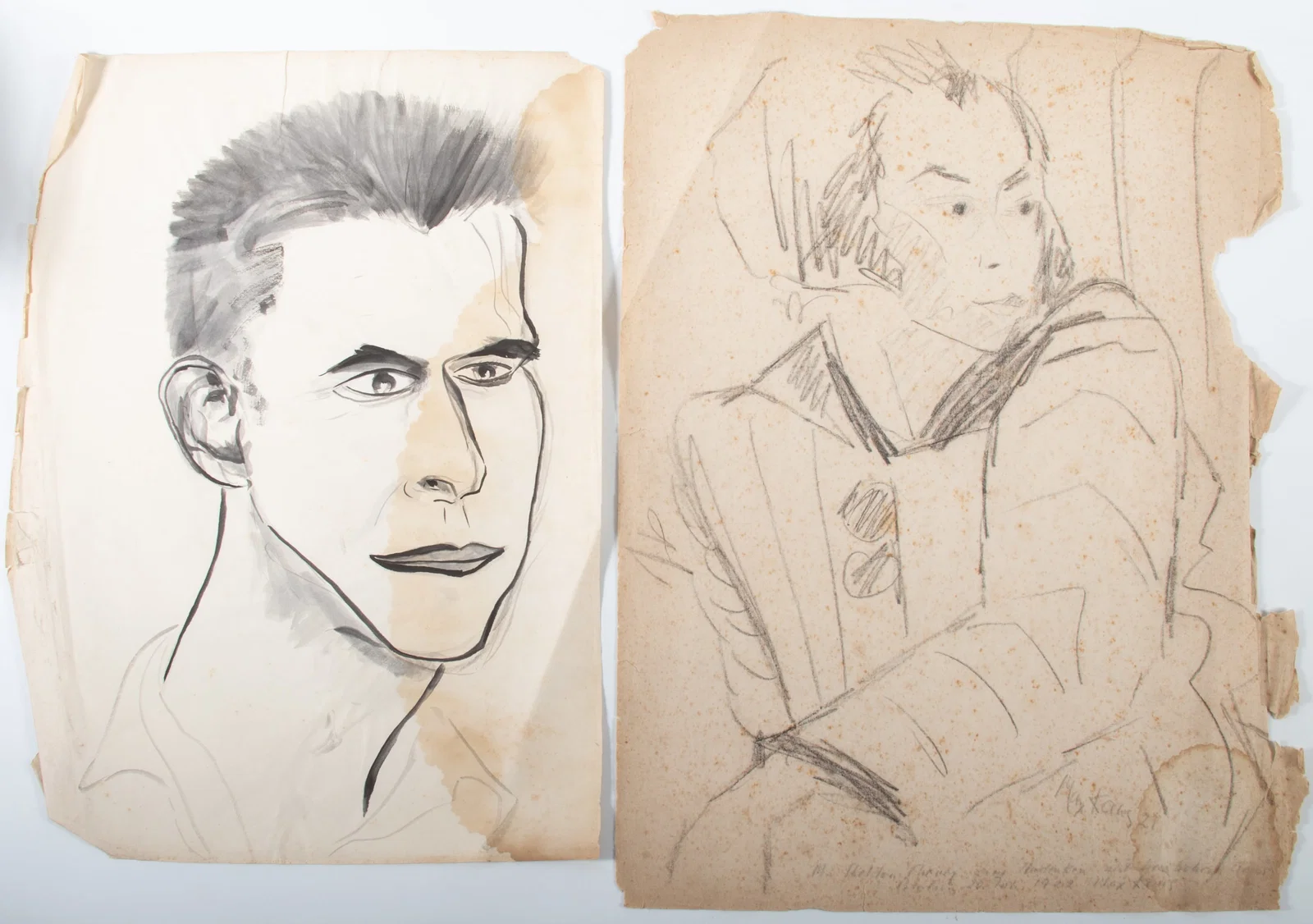 (9) MAX KAUS PRINTS/DRAWINGS