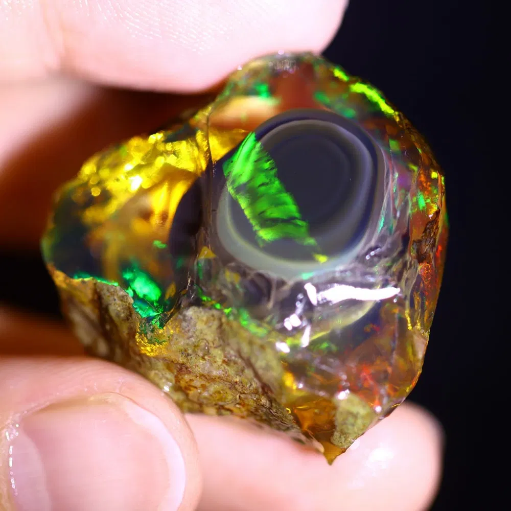 91.5cts Phantom Egg Ethiopian Crystal Specimen Rough , 1011E