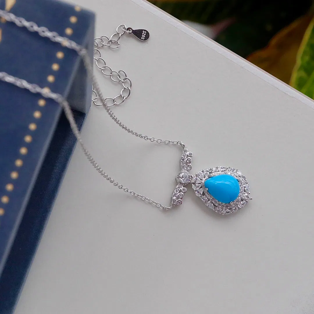 925 silver turquoise pendant