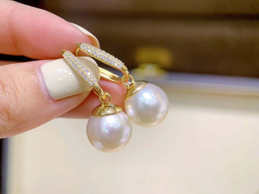 925 Sterling Silver Natural Aurora Earrings