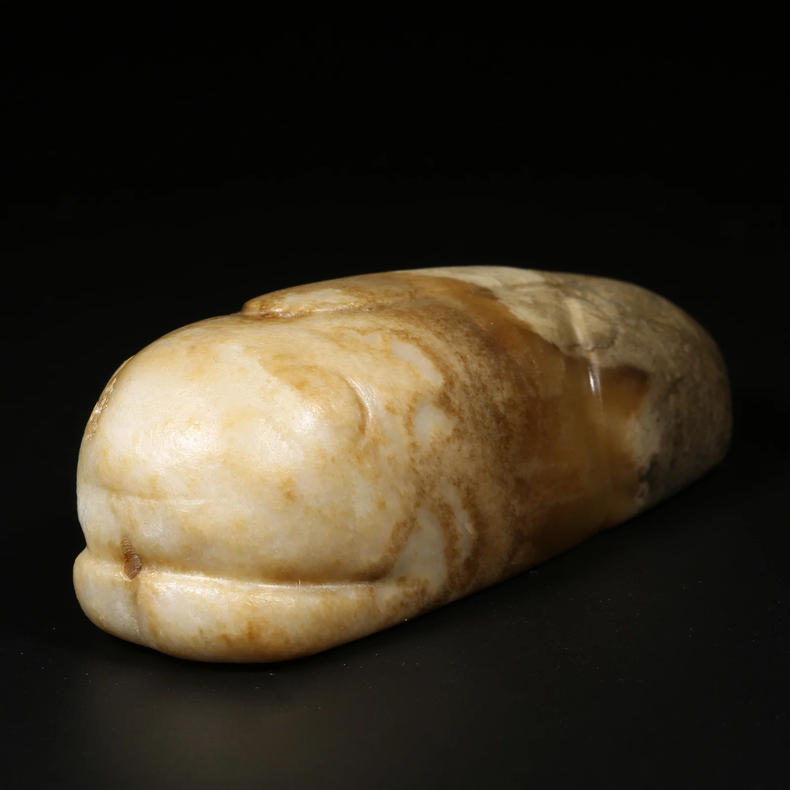 A ANCIENT JADE AUSPICIOUS BEAST