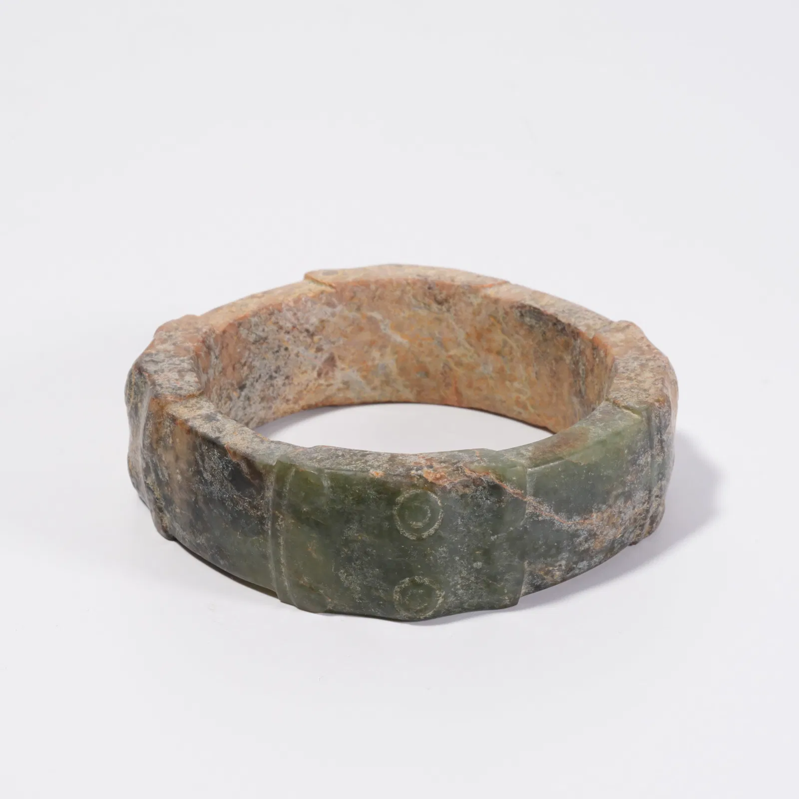 A ANCIENT JADE BANGLE