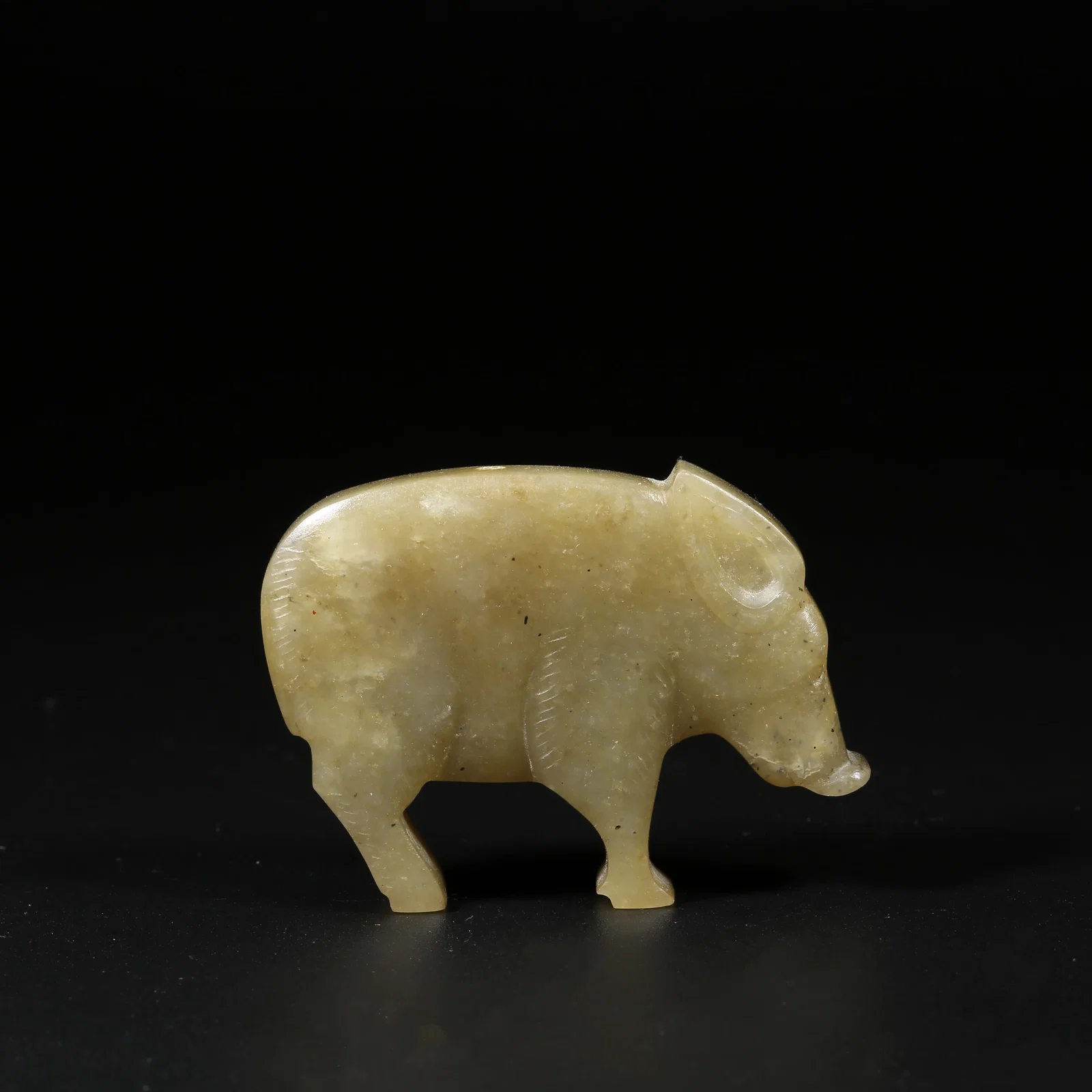 A ANCIENT JADE PIG