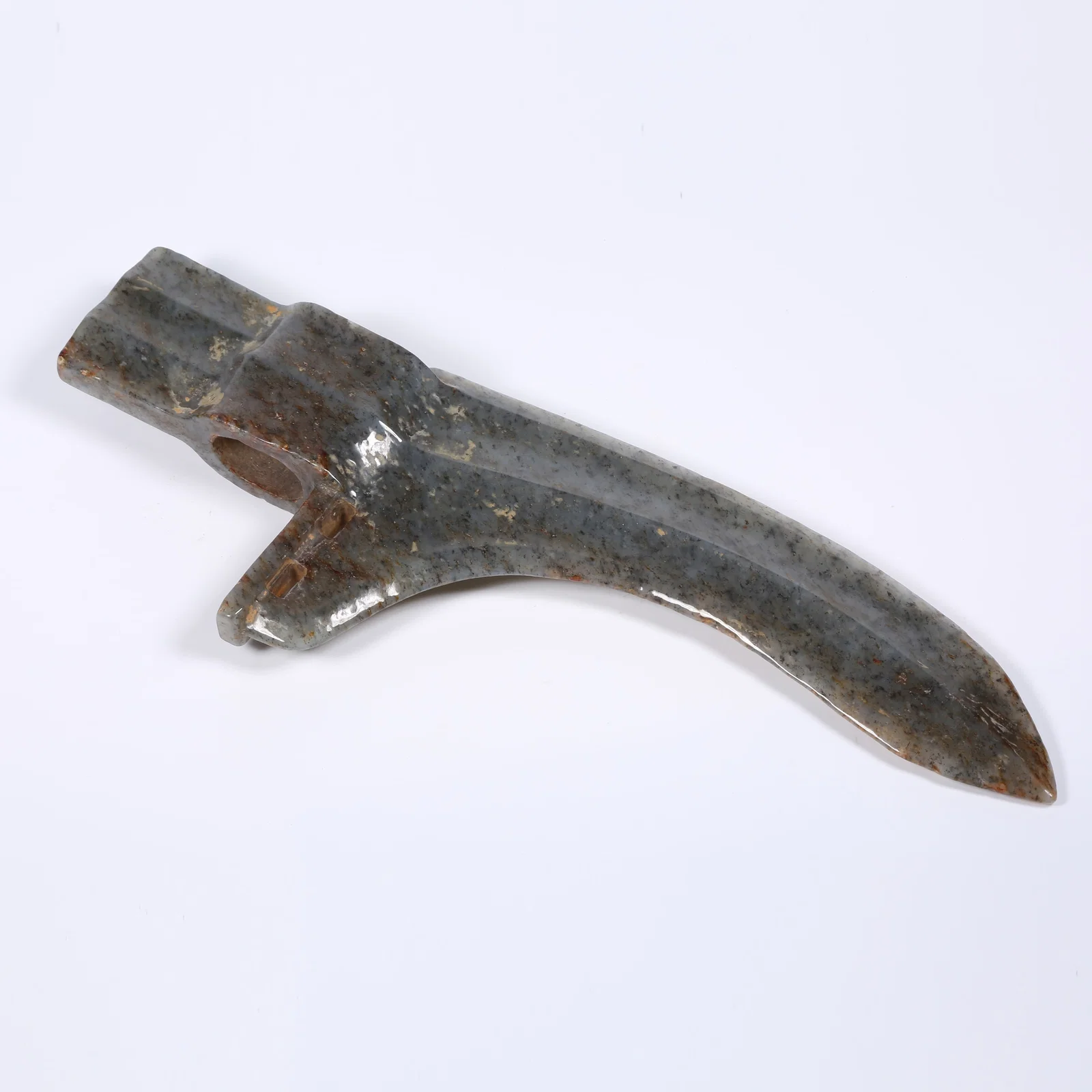 A ARCHAIC JADE GE (HALBERD)