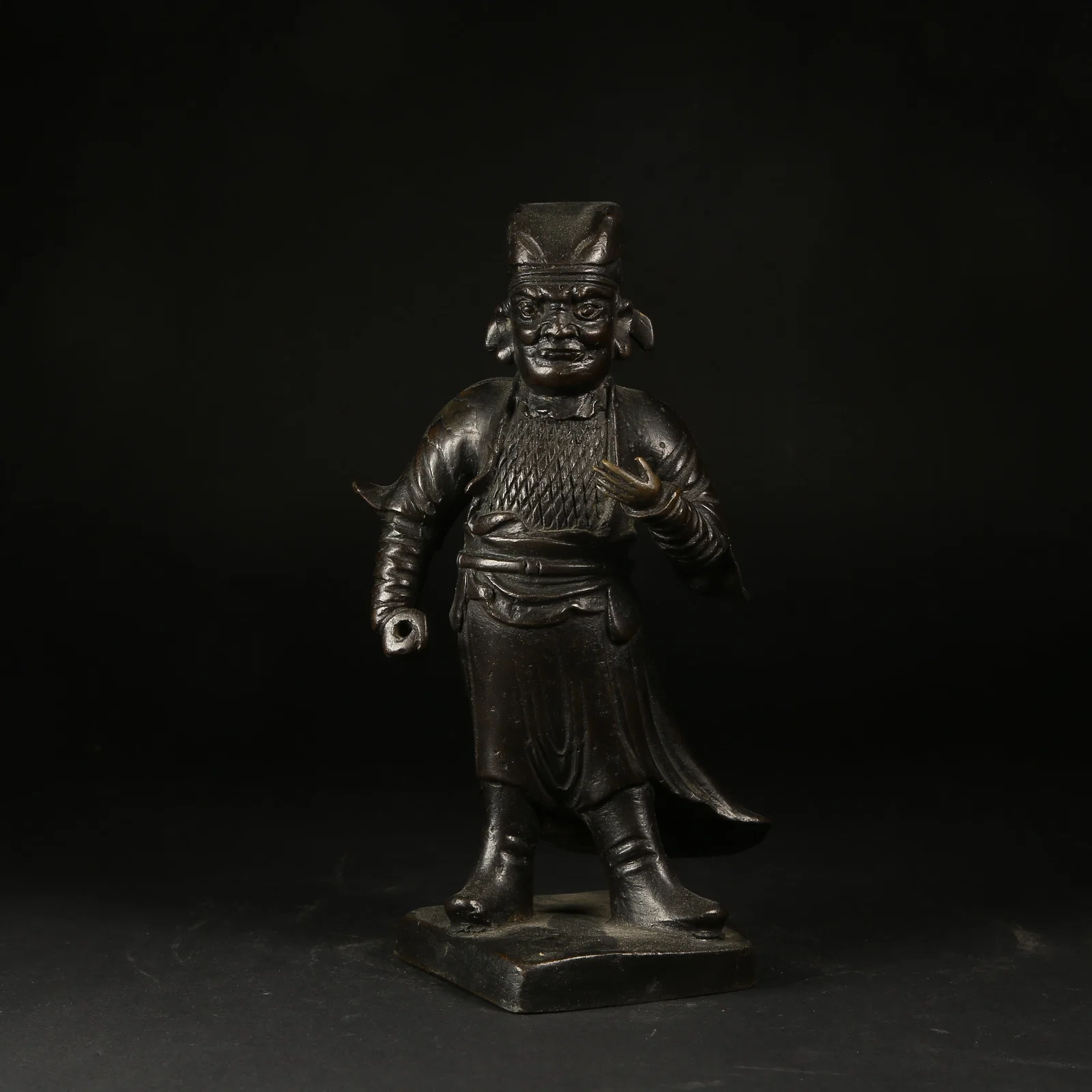 A BRONZE FIGURE IN DALI STYLE