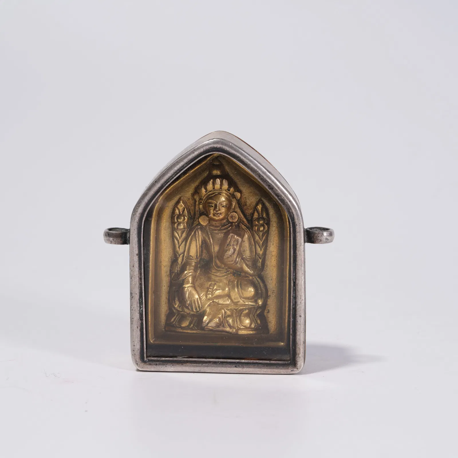 A BRONZE GHAU BOX