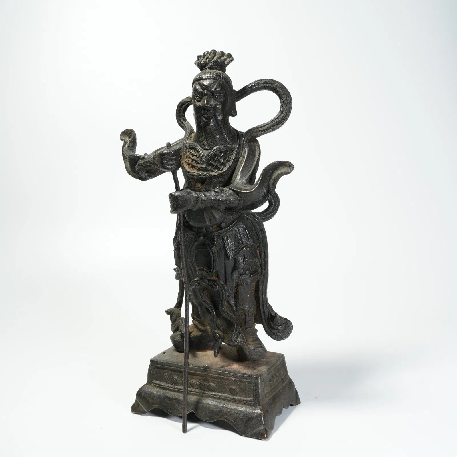 A BRONZE WATER OFFICIAL ORNAMENT