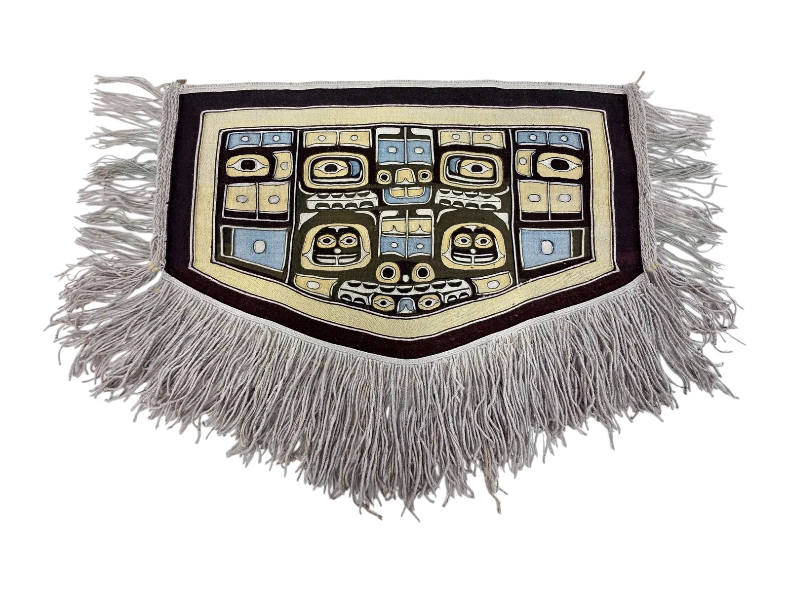 A Child's Tlingit Ceremonial Robe (Chilkat Blanket)