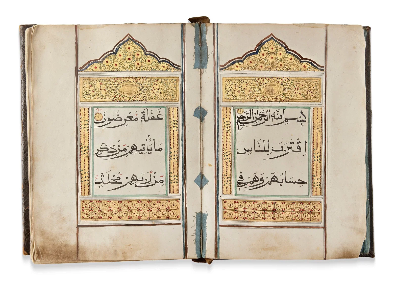 A CHINESE ILLUMINATED QURAN VOLUME ( JUZ'), CHINA 16TH-17TH CENTURY