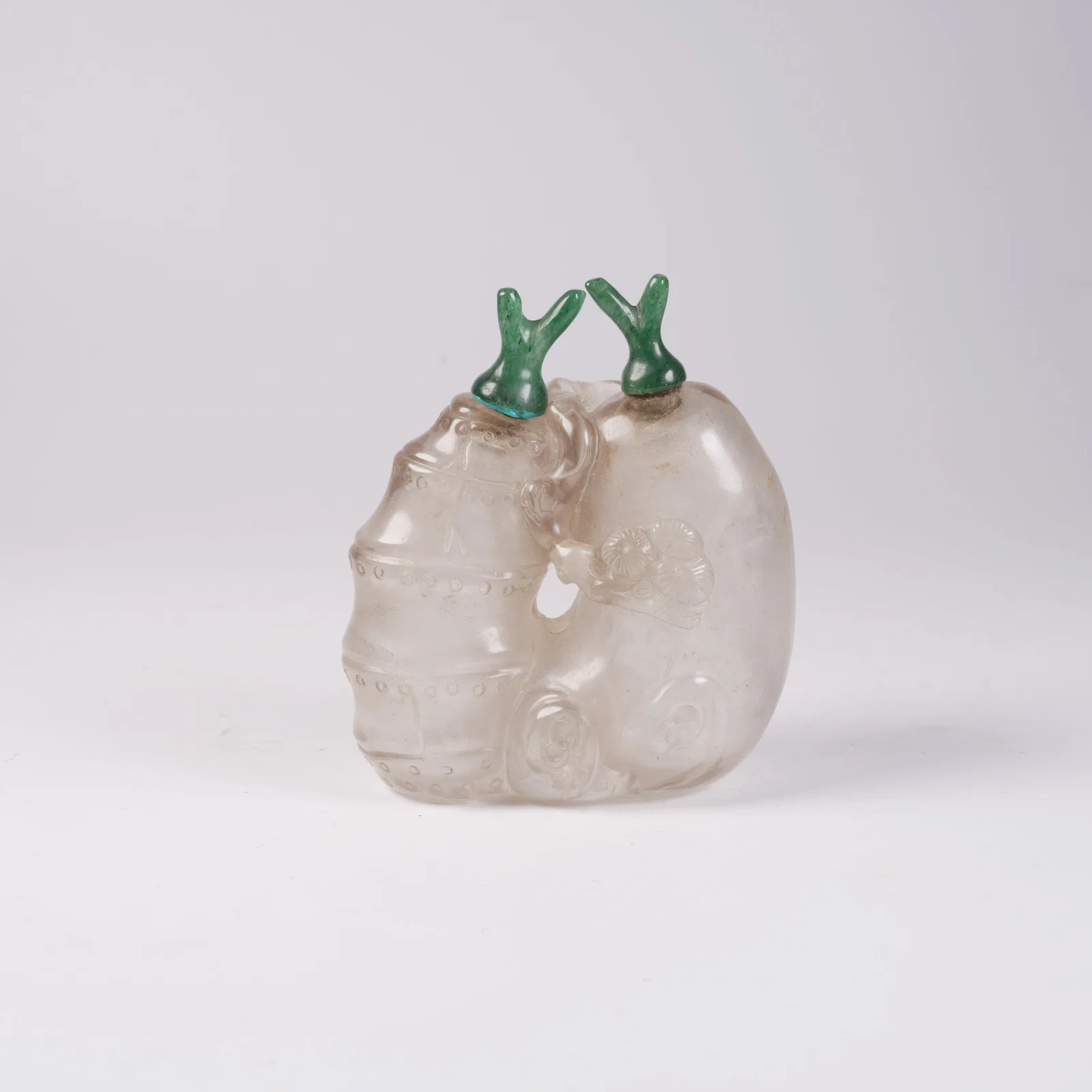 A CRYSTAL DOUBLE EWER