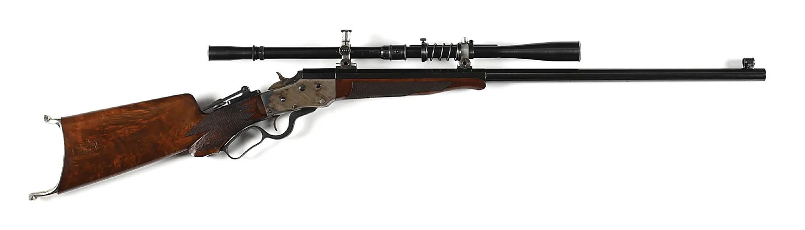 (A) DELUXE BULLARD SMALL FRAME SINGLE SHOT RIFLE.