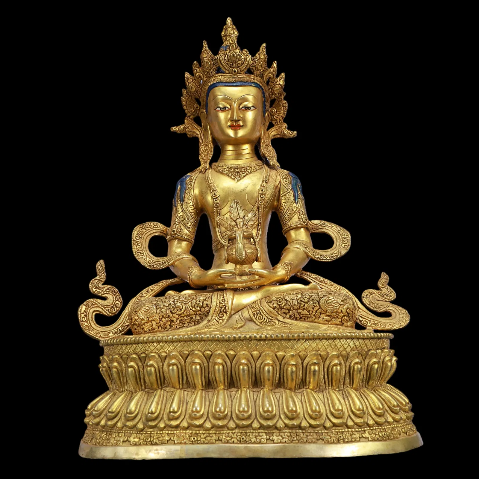 A Exquisite Gilt Bronze Buddha statue