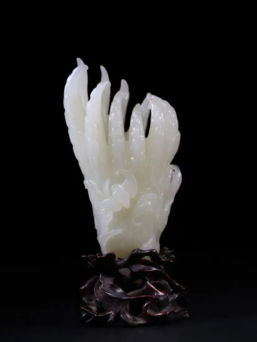 A Exquisite Hotan Jade Bergamot Ornament