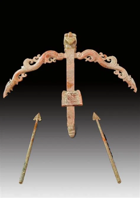 A Exquisite Hotan Jade Crossbow