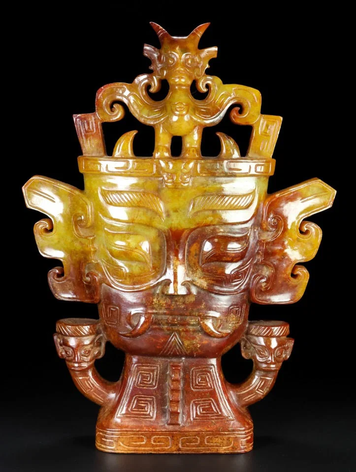 A Exquisite Hotan Jade Head