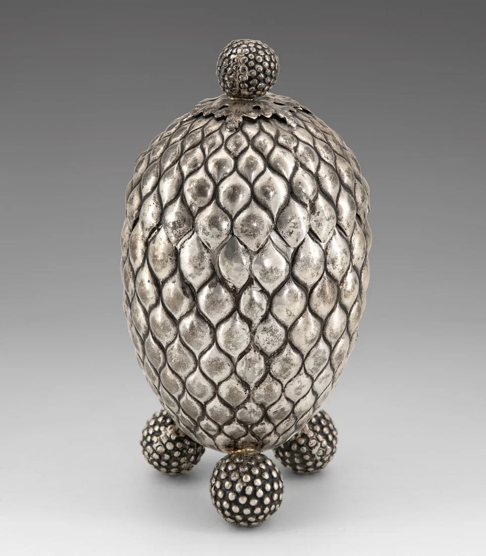 A Fine Silver Etrog Box, Germany, Second Half 19th Century