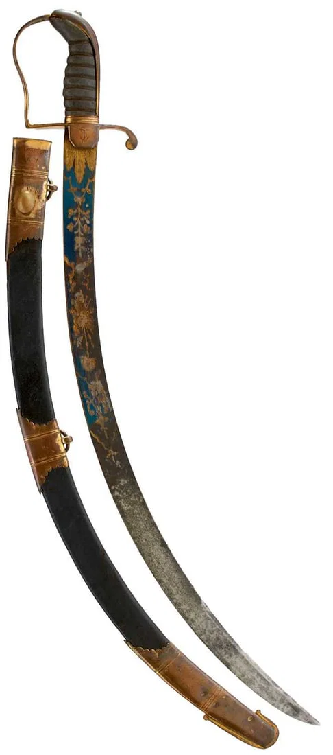 A GEORGIAN NAVAL OFFICER'S FIGHTING SWORD,