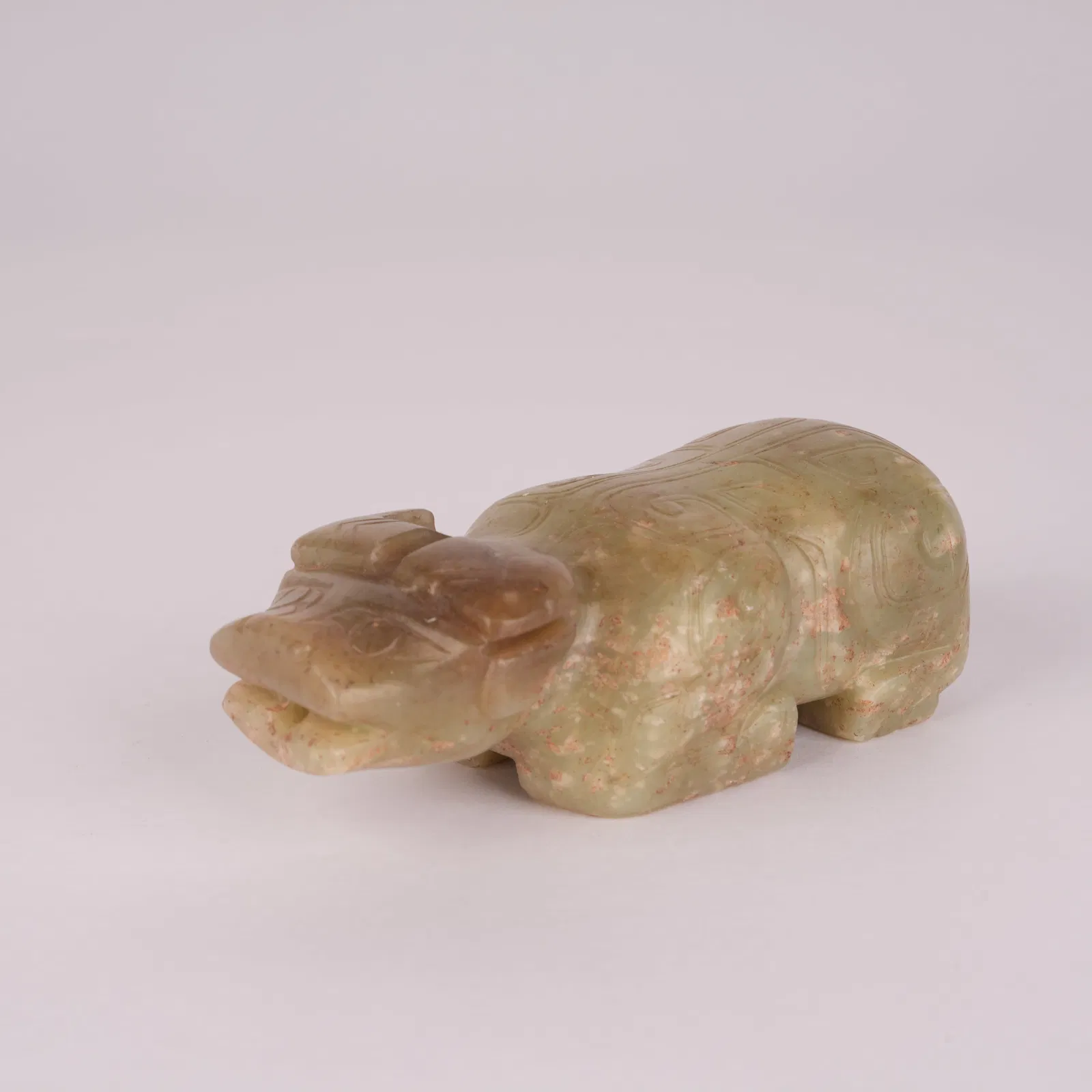A JADE OX, SHANG DYNASTY