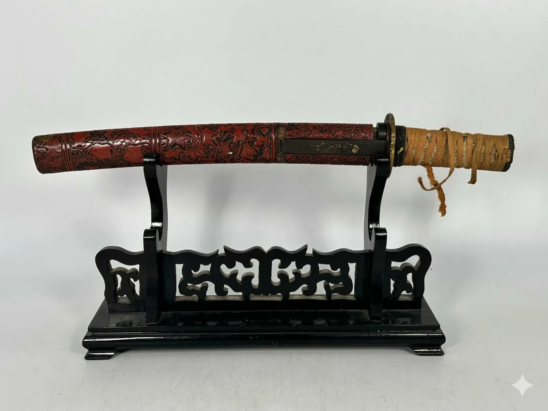 A Japanese Samurai Sword Tanto, Umetada Myoju Mark, Eleventh Year of the Keicho Period (1606)