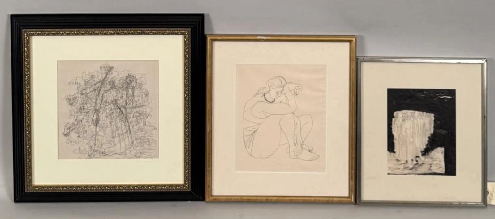 A. Kotin, Three Drawings on Paper