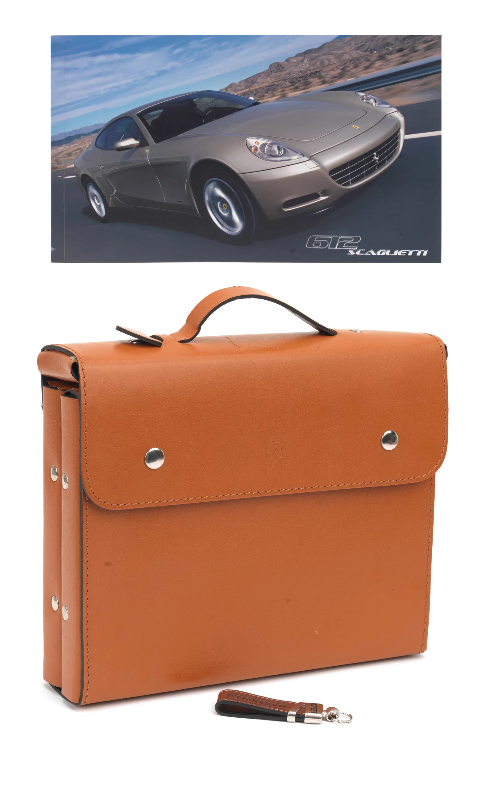 A leather-cased driver's tool kit for Ferrari 612, ((3))