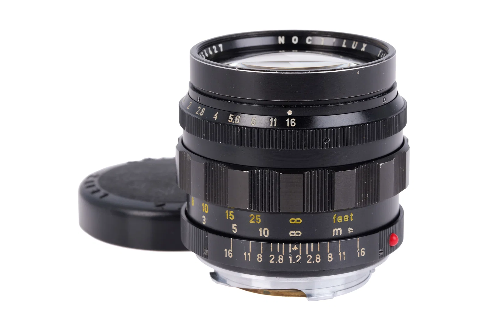 A Leitz Noctilux f/1.2 50mm Lens,