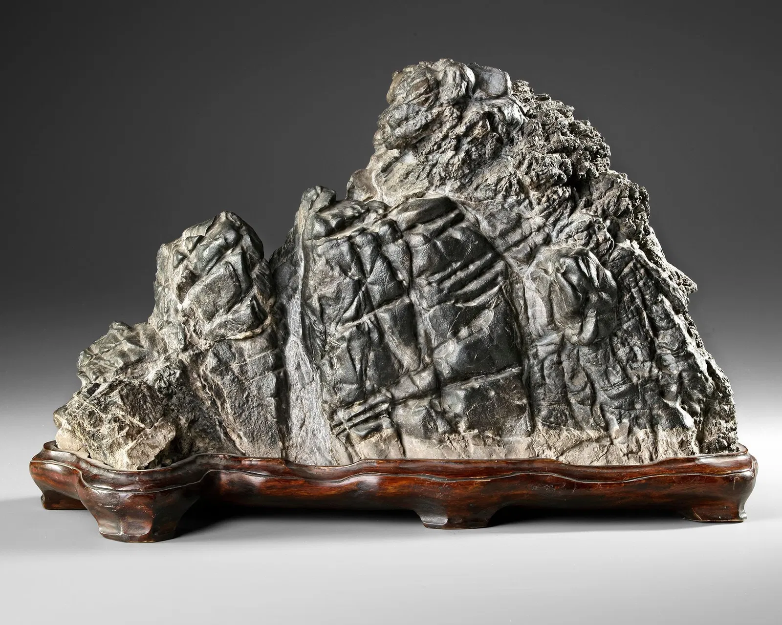 A LIU BO MOUNTAIN SCHOLAR ROCK, CHINA, QING DYNASTY (1644-1912)