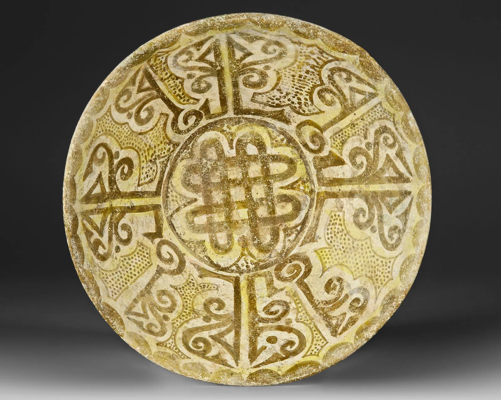 A NISHAPUR POTTERY BOWL, PERSIA 10TH/11TH CENTURY