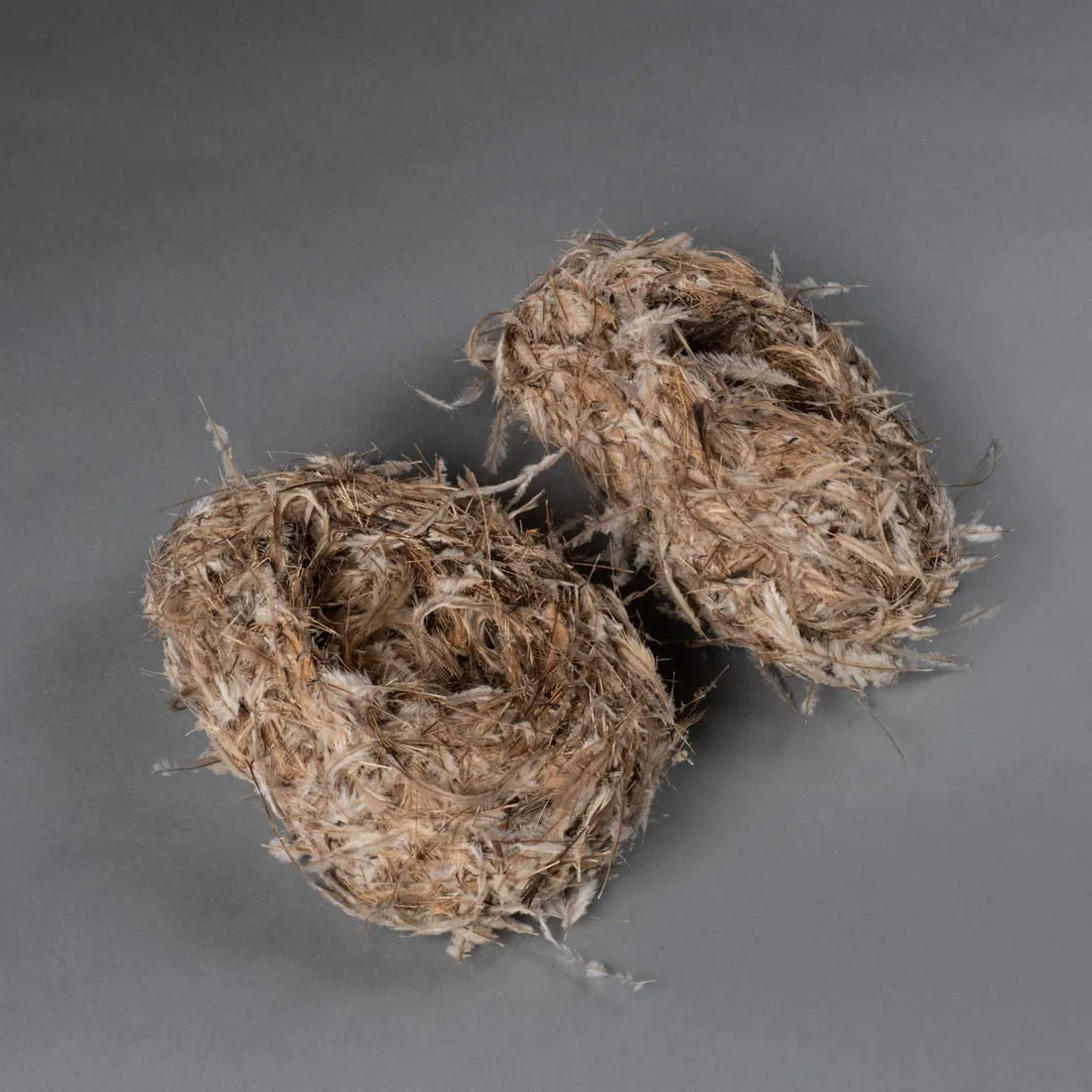 A pair of Aboriginal feather shoes