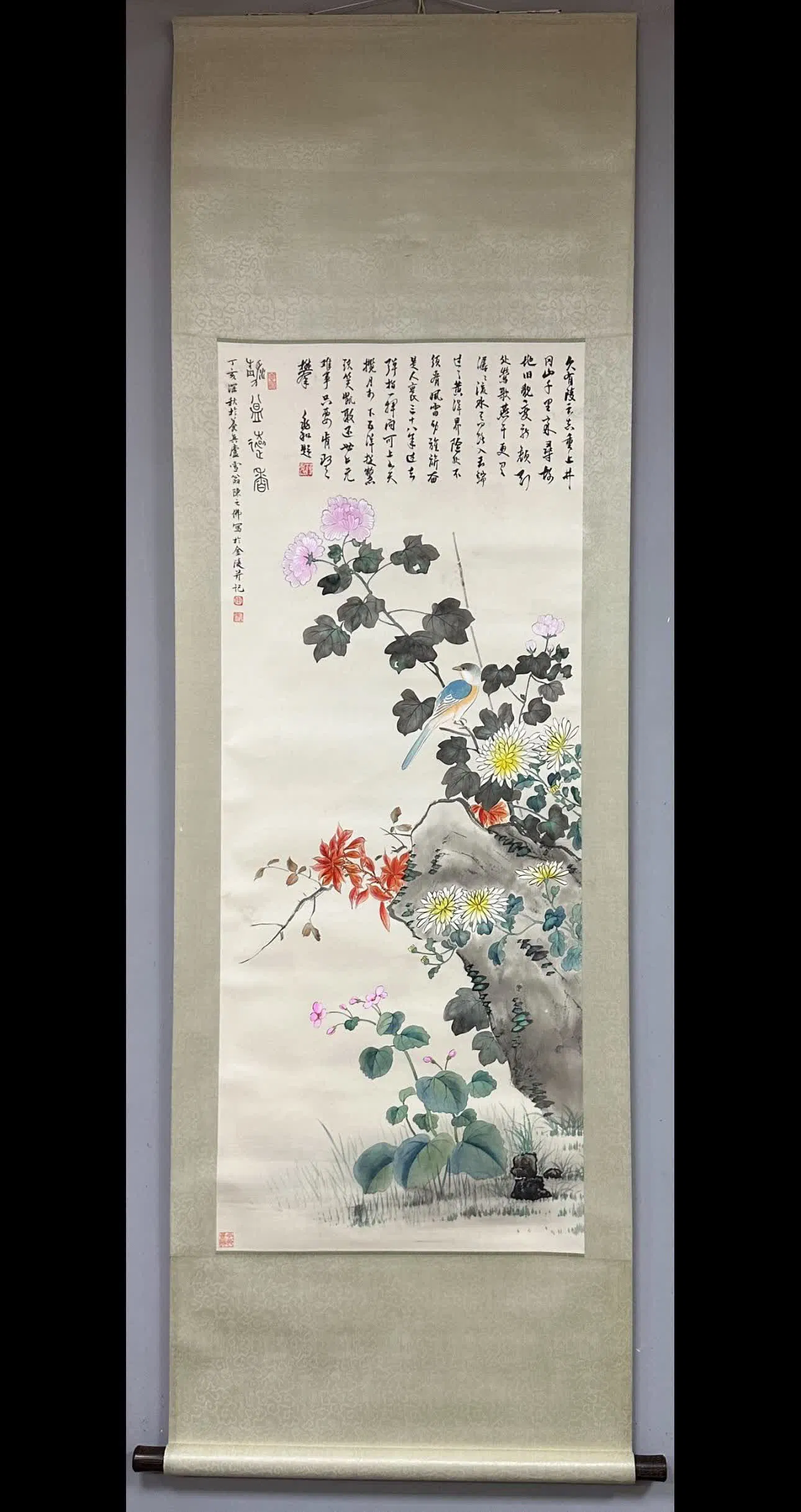 A picture of Chen Zhifo's flowers
