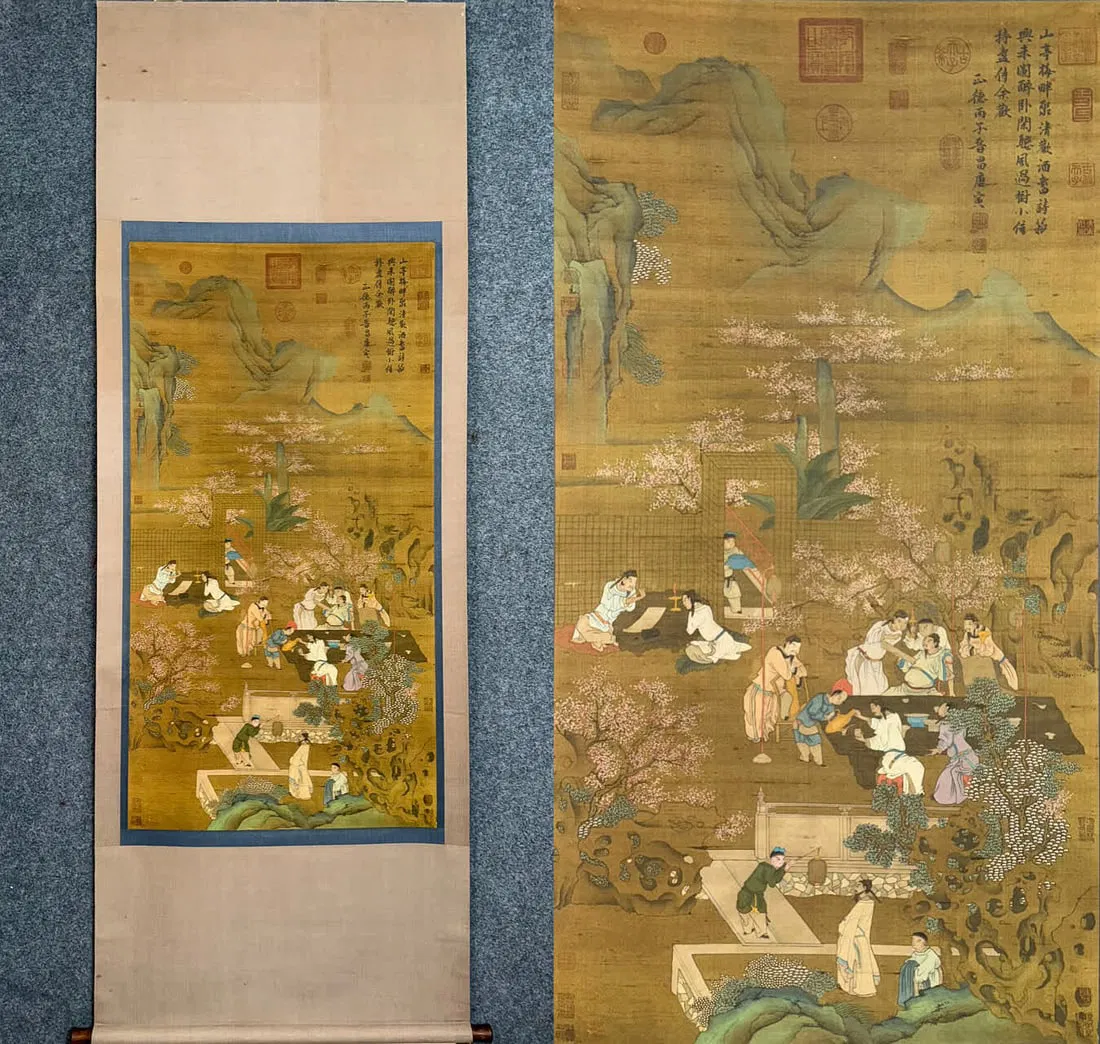 A picture of Tang Yin's elegant collection