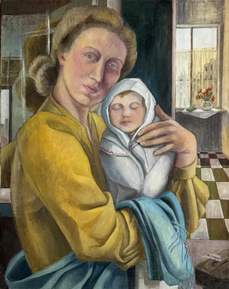 A. Pregel, Portrait Mother & Baby