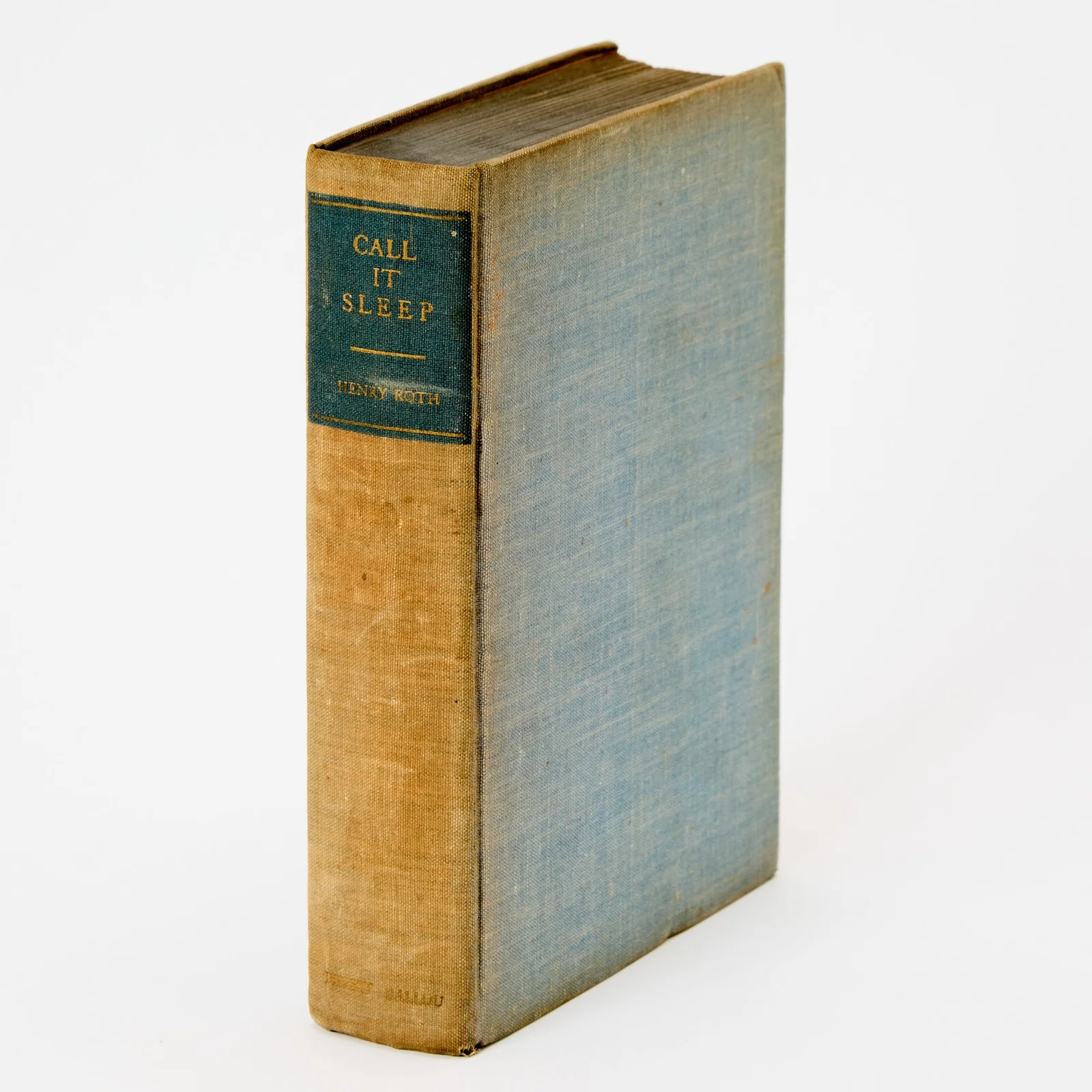 A scarce signed copy of Henry Roth's first novel Call it Sleep