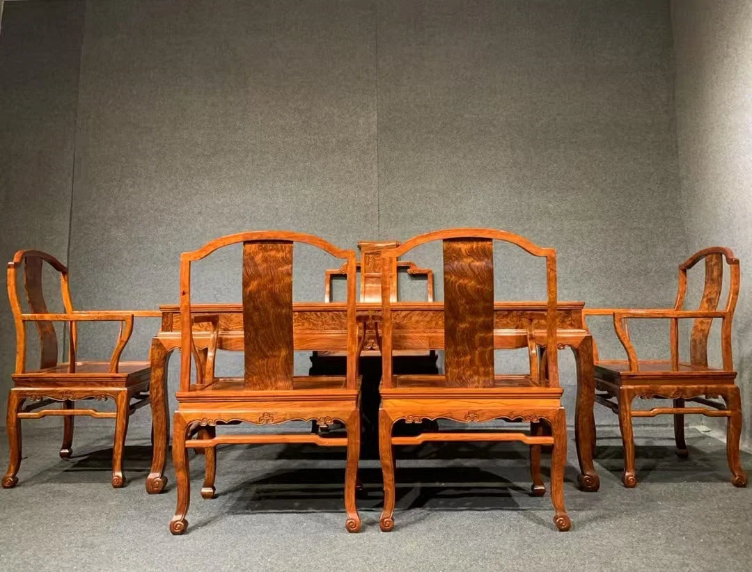 A Set of Huge Huanghuali wood Tables