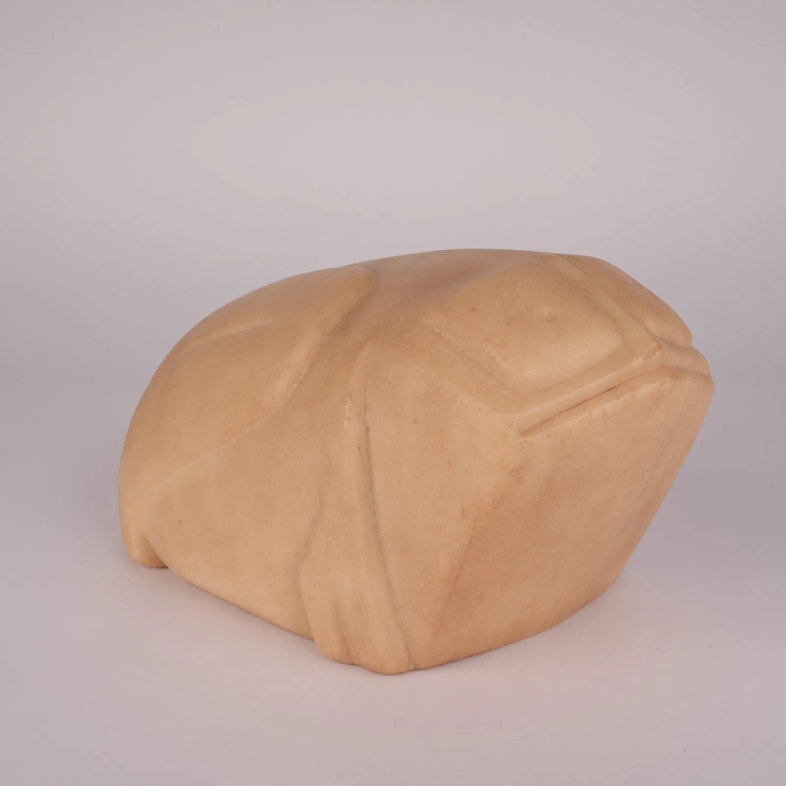 A STONE FROG, SHANG DYNASTY