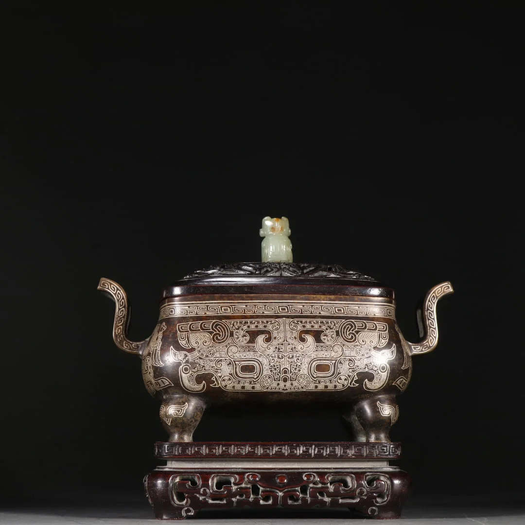 A stone old man wrong silver crown ear aroma burner
