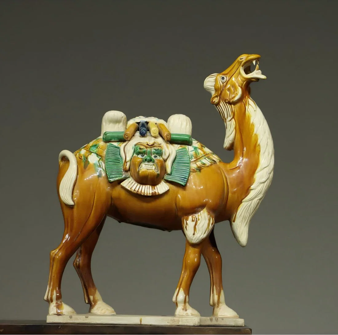 A Tang Sancai camel