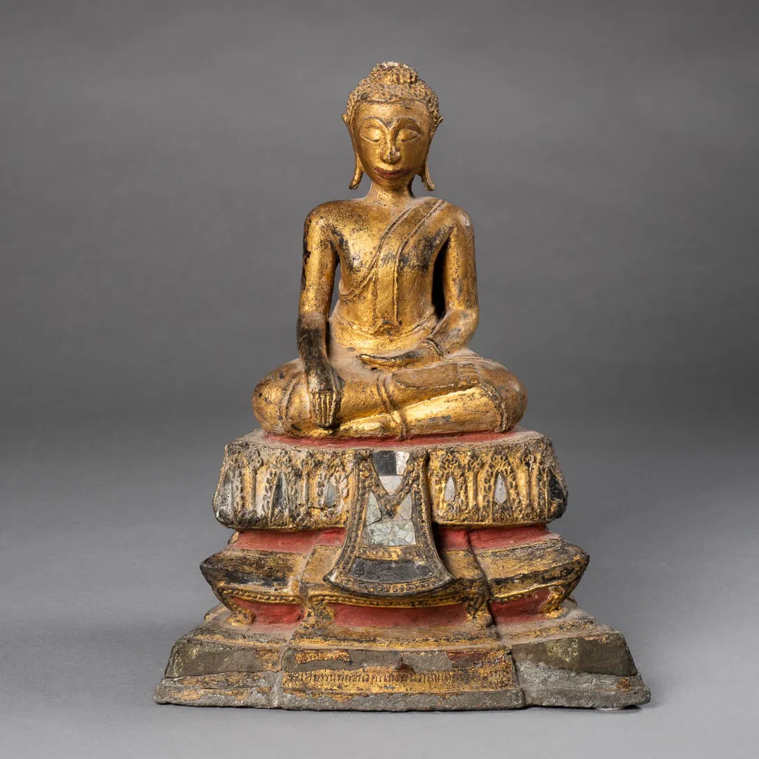 A Thai temple guardian buddha