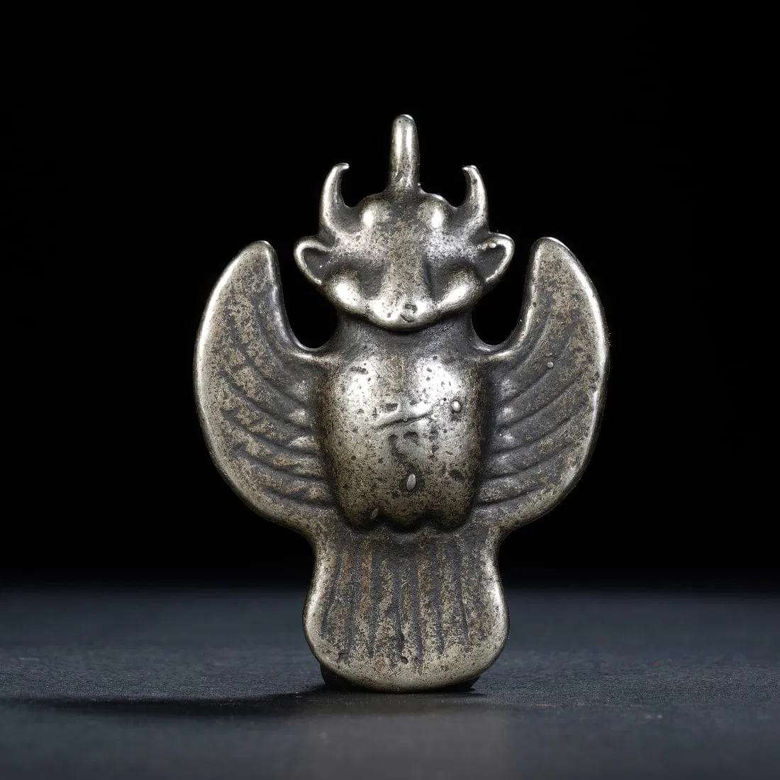 A TIBETAN COPPER ALLOY GARUDA