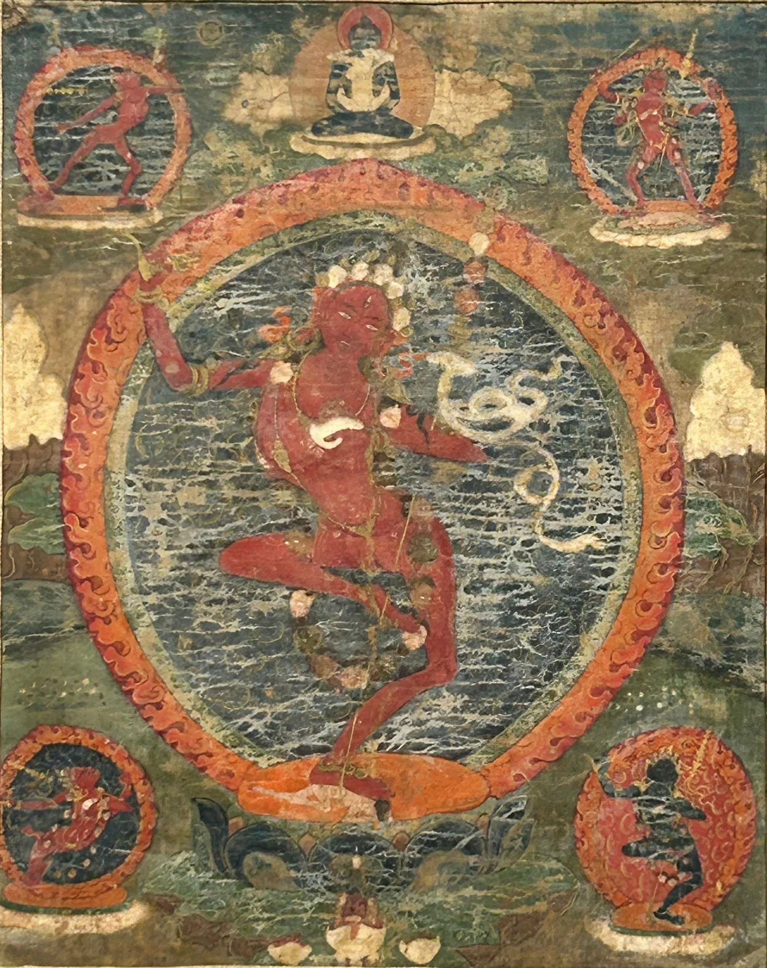 A Tibetan Painting of Vajrayogini, Thangka