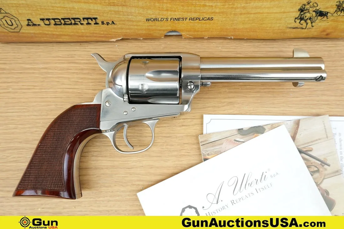 A. UBERTI EL PATRON .45 COLT Revolver. Like New. 4.5" Barrel. Shiny Bore, Tight Action This STUNNING